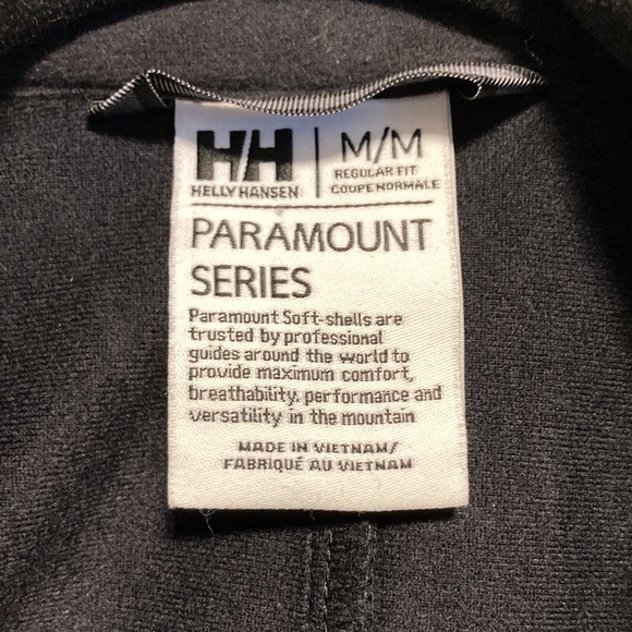 Helly Hansen Paramount Series Soft-Shell Jacket, Velvet-y Interior, Size M - Picture 8 of 9